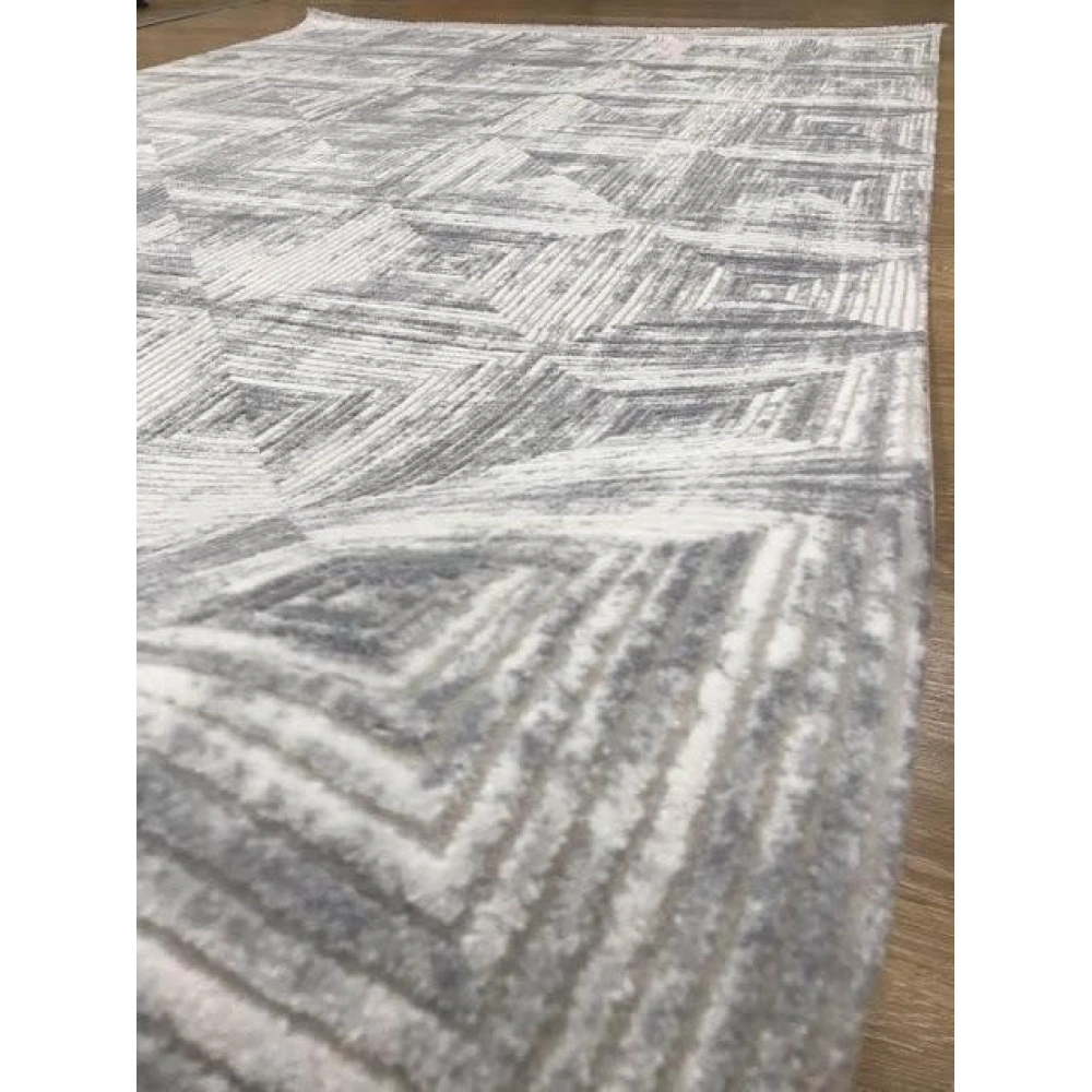 Hoom Rugs Napoli 422 Gri Modern Salon Halısı