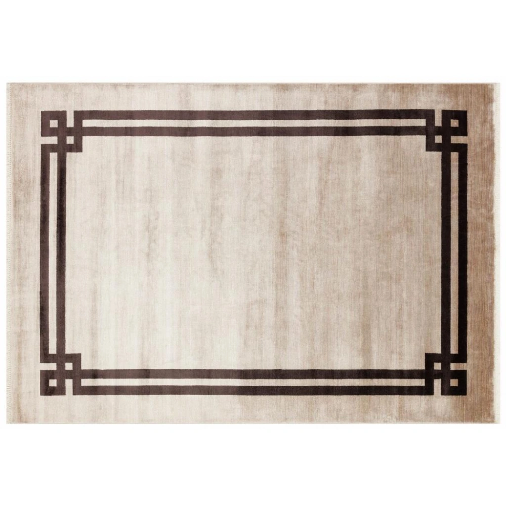 Hoom Rugs York 201 Vizon Çerçeveli Modern Salon Halısı