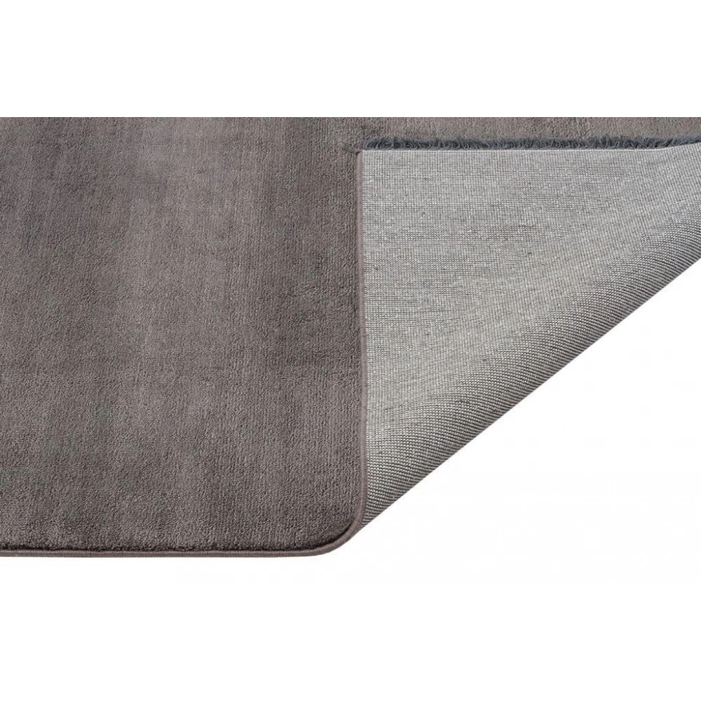 Hoom Rugs York 202 Antrasit Tek Renk Desensiz Modern Salon Halısı