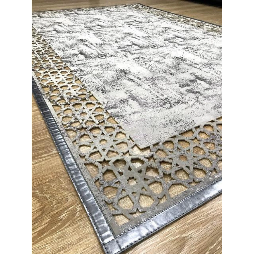 Hoom Rugs Deri Halı 04 Vizon Bronz Dekoratif Deri Halı