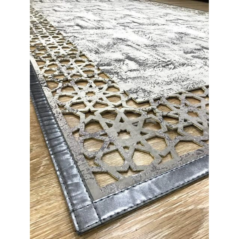 Hoom Rugs Deri Halı 04 Vizon Bronz Dekoratif Deri Halı