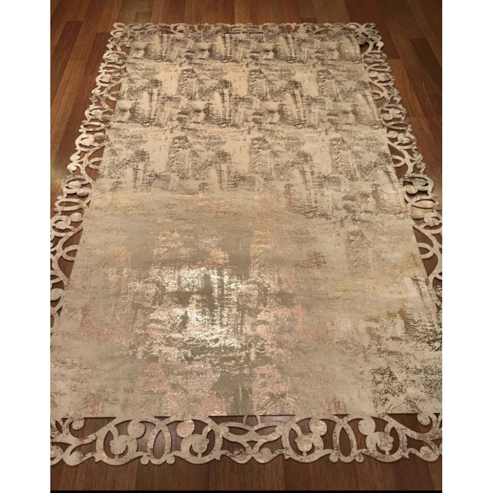 Hoom Rugs Deri Halı 05 B.Copper Dekoratif Deri Halı