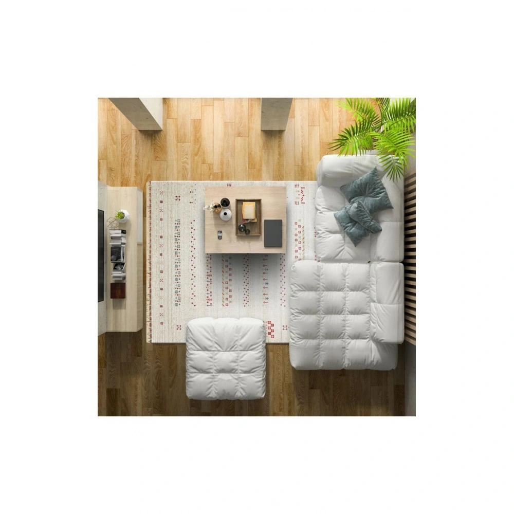 Eko Halı Zara ZR 06 Beige Modern Uşak Halısı