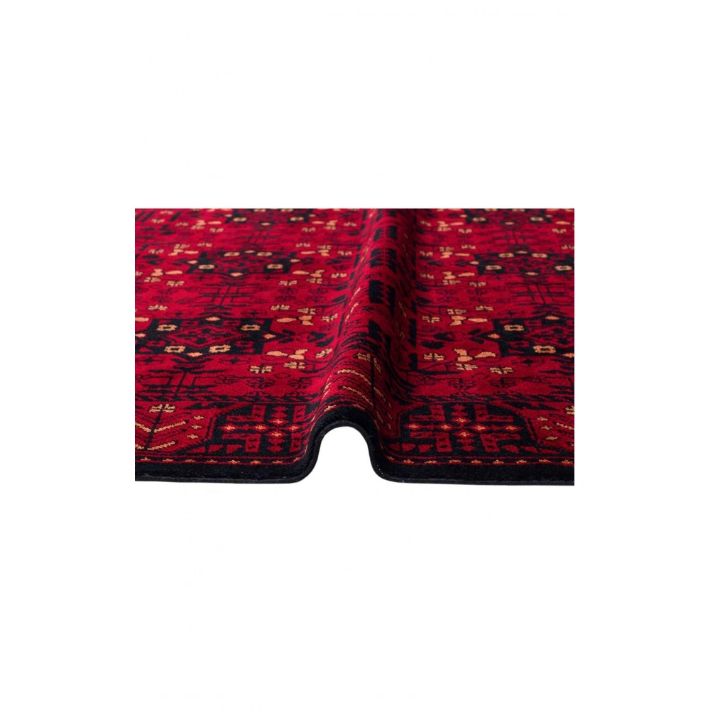 Eko Halı Nostalji 952 Kırmızı Bambu Uşak Halısı