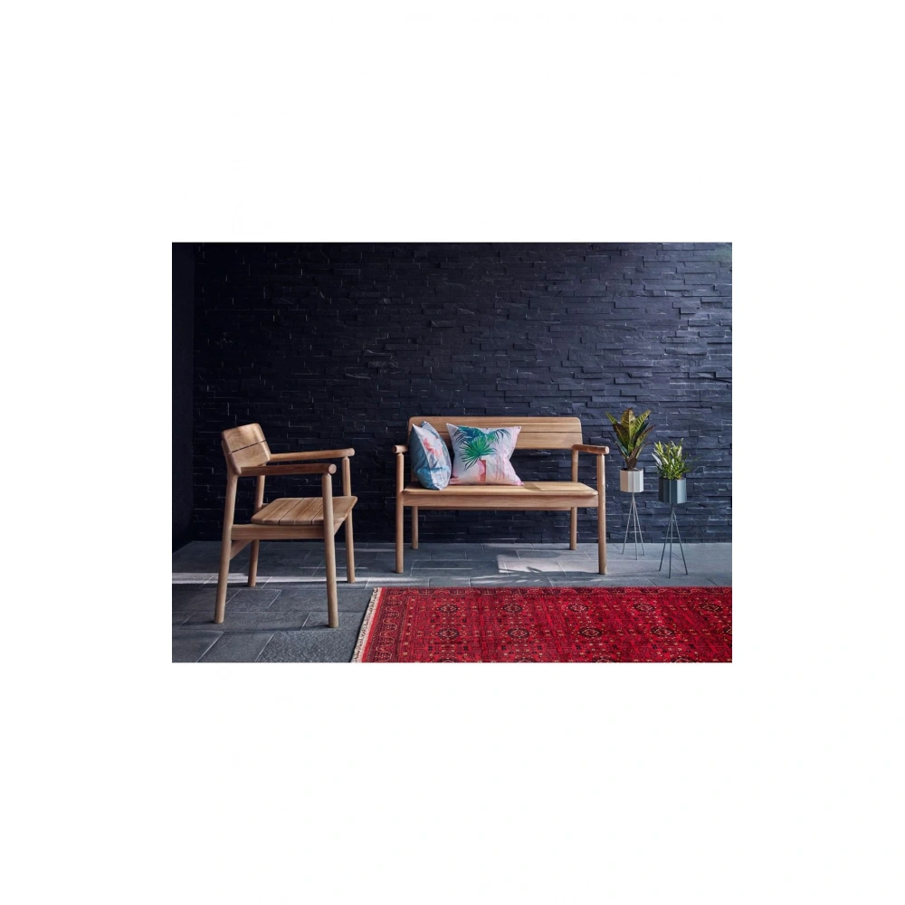 Eko Halı Nostalji 960 Kırmızı Afgan Bambu Uşak Halısı