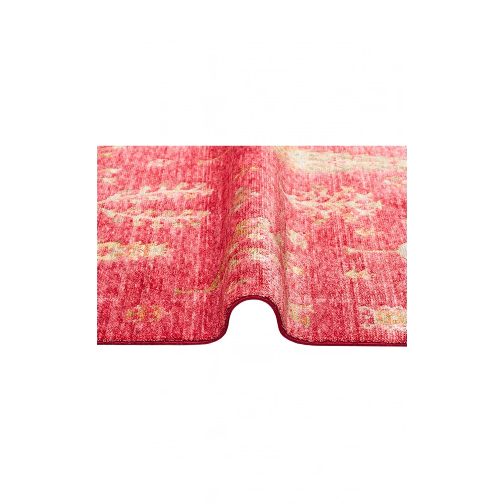 Eko Halı Zara ZR 08 Kırmızı Sonbahar Modern Uşak Halısı