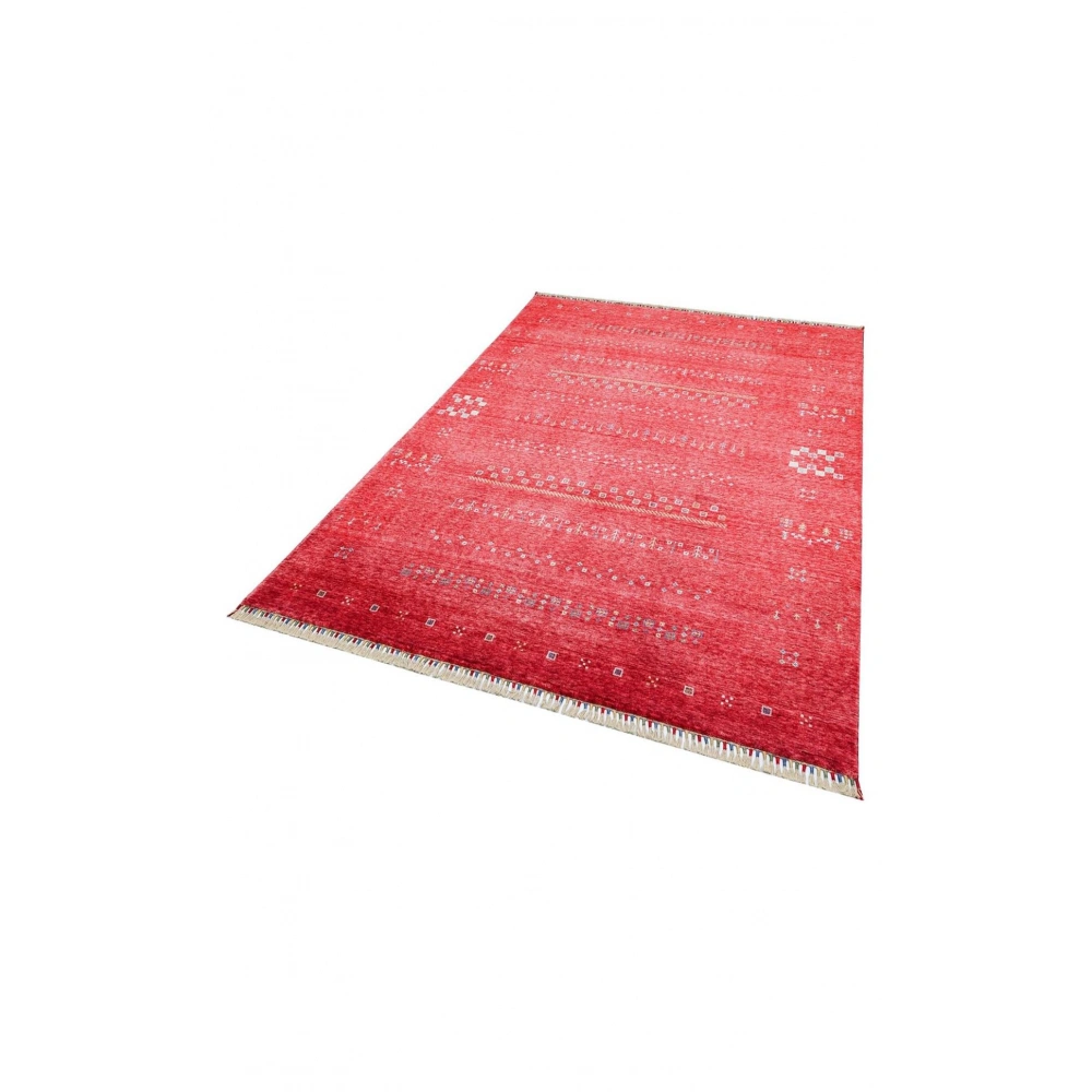 Eko Halı Zara ZR 06 Kırmızı Modern Uşak Halısı