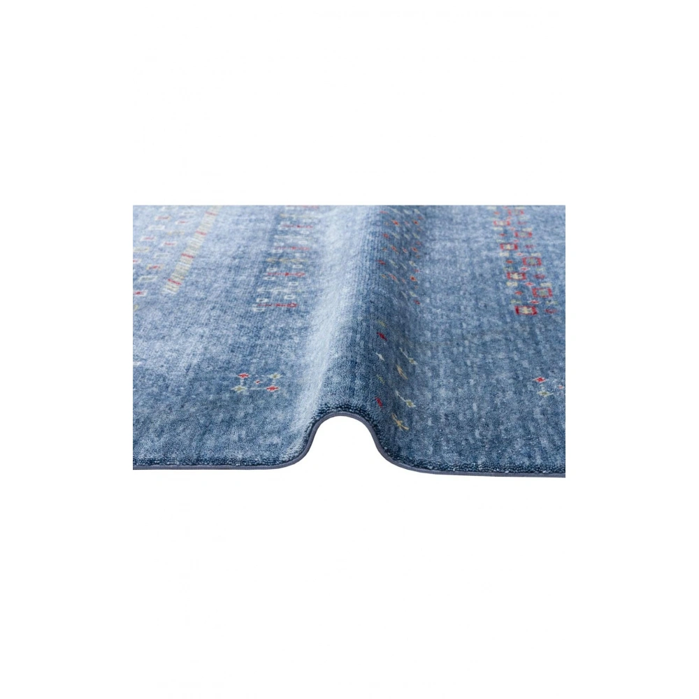 Eko Halı Zara ZR 06 Mavi Modern Uşak Halısı