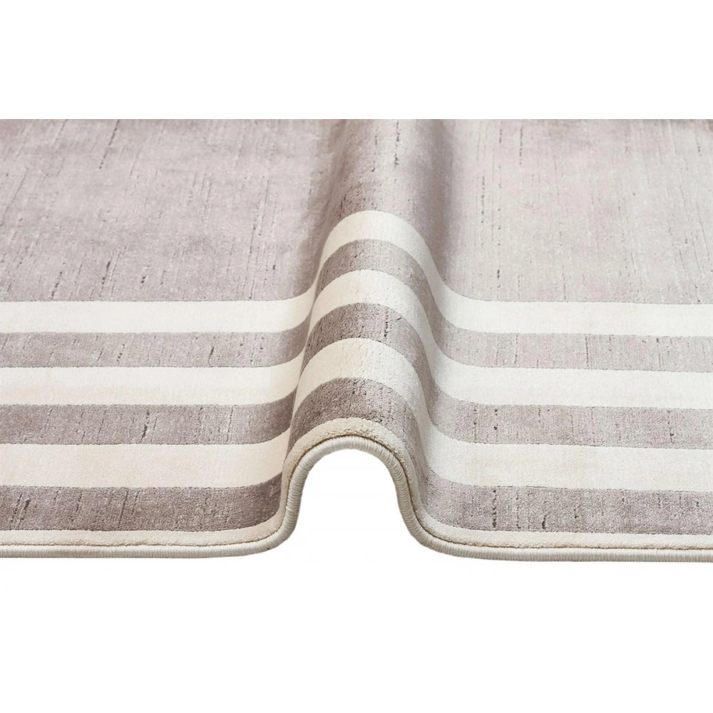 Eko Halı Lugano LUG 03 Grey Cream Sık Dokuma Salon Halısı