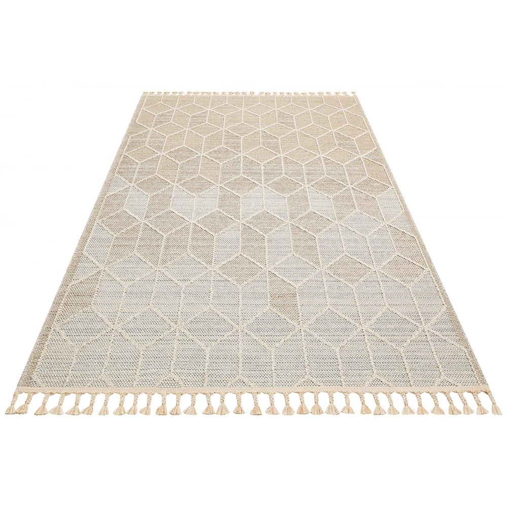 Eko Halı Soho SH 03 Beige Hav Toz Vermez Hasır Dokuma Modern Makine Halısı