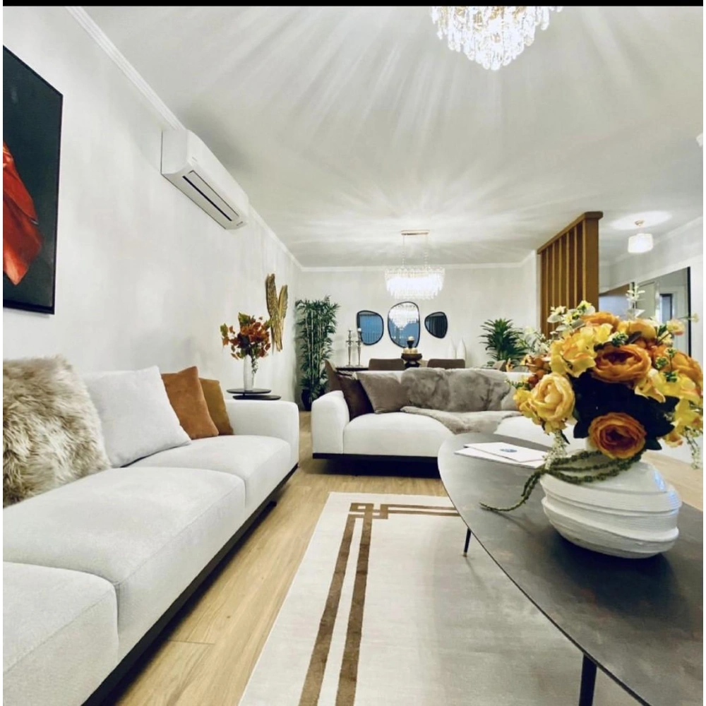 Hoom Rugs York 201 Gold Çerçeveli Modern Salon Halısı