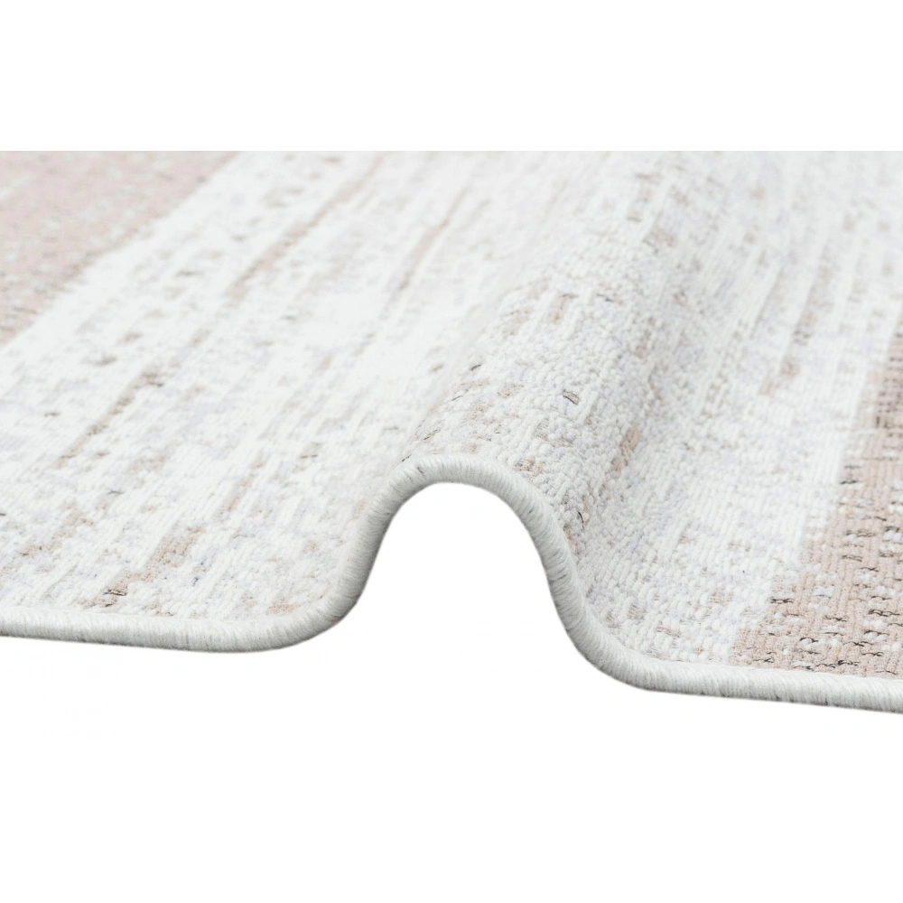 Eko Hali Arya Ar 06 Natural Yikanabilir Pamuk Cift Tarafli Kilim