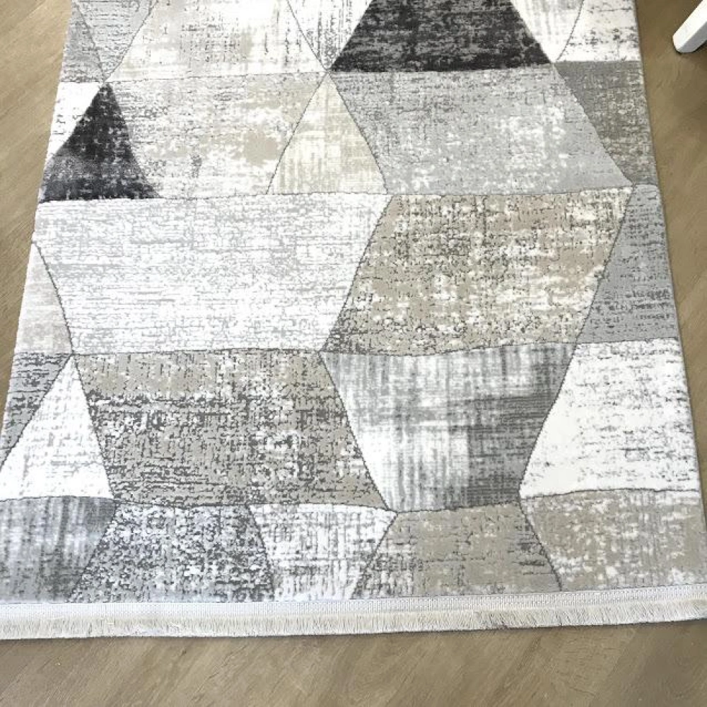 Luxess Halı Crown 1010 Gri Modern Halı