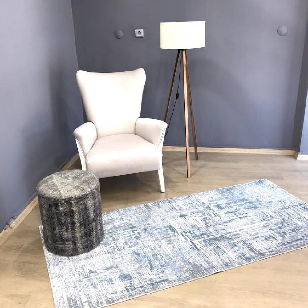 Luxess Halı Hermes 1005 Mavi Modern Halı