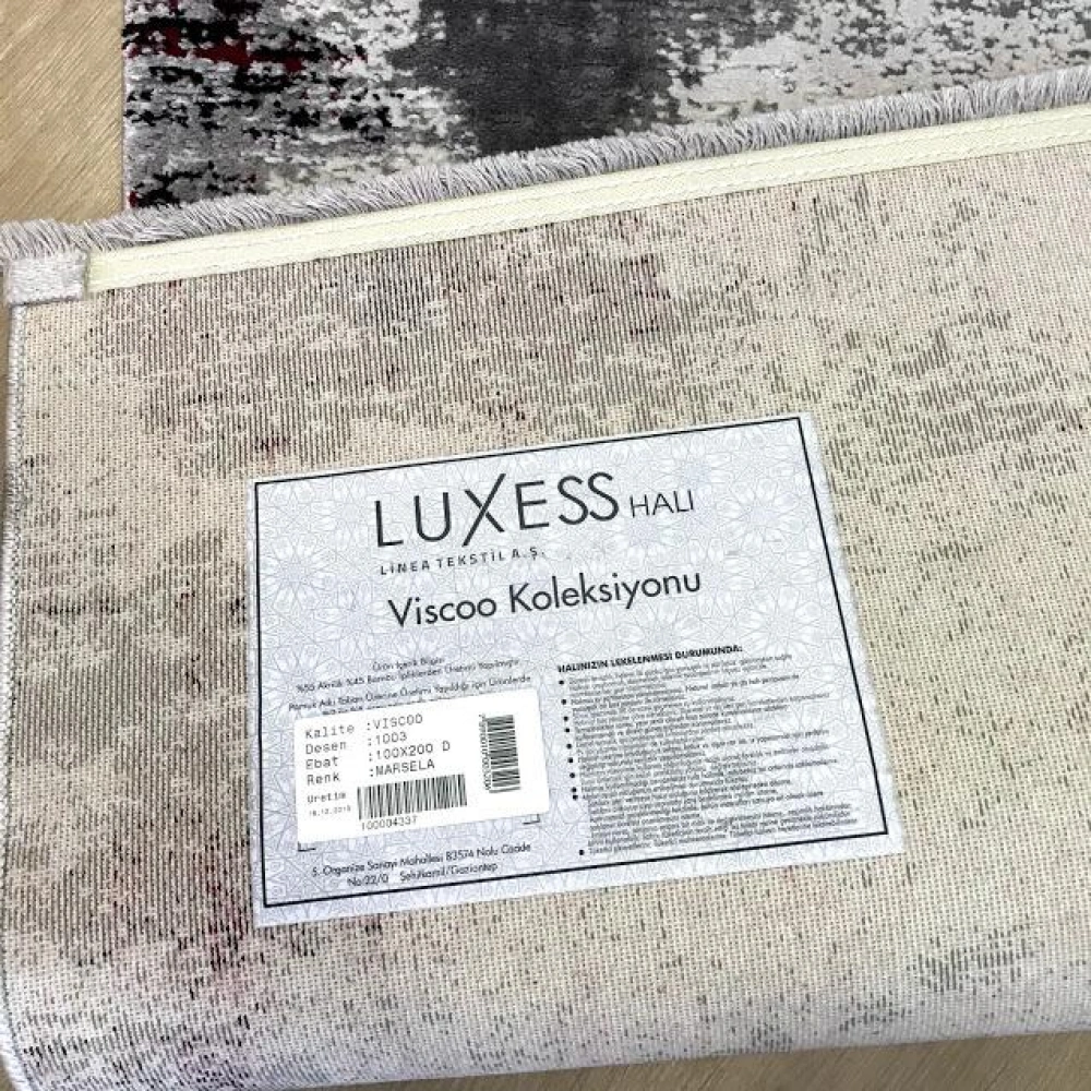 Luxess Halı Viscoo 1003 Marsala Modern Halı
