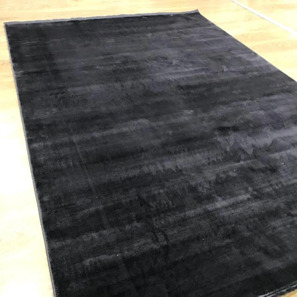 Hoom Rugs Rome 6030 Antrasit Düz Modern Salon Halısı