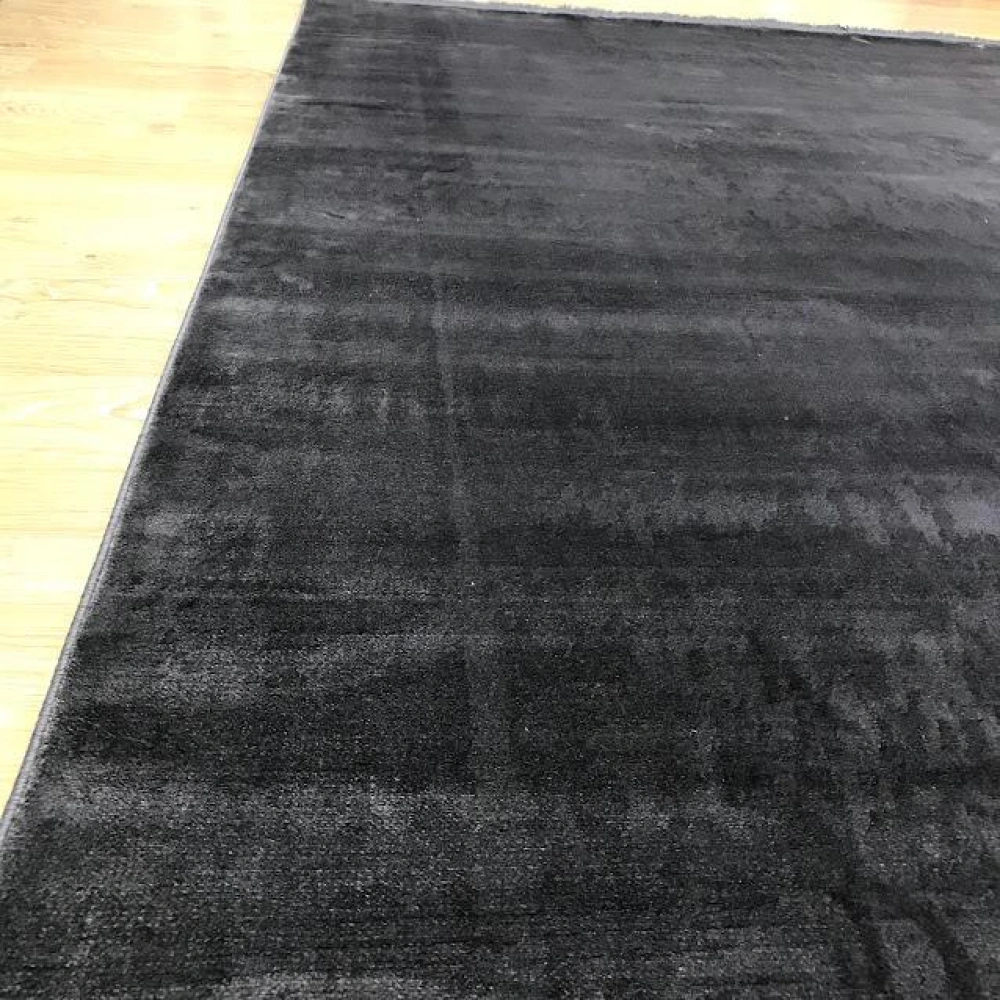 Hoom Rugs Rome 6030 Antrasit Düz Modern Salon Halısı