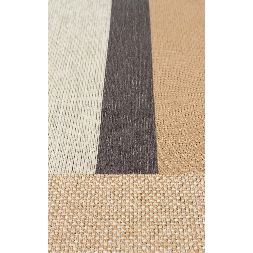 Eko Halı Brooklyn BRK 14 Natural Grey Hasır Görünümlü Modern Kilim