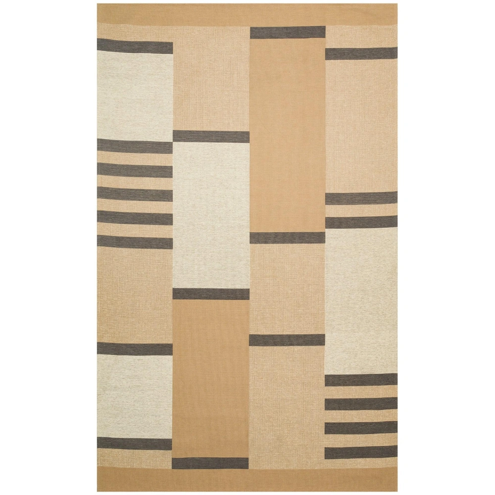 Eko Halı Brooklyn BRK 14 Natural Grey Hasır Görünümlü Modern Kilim