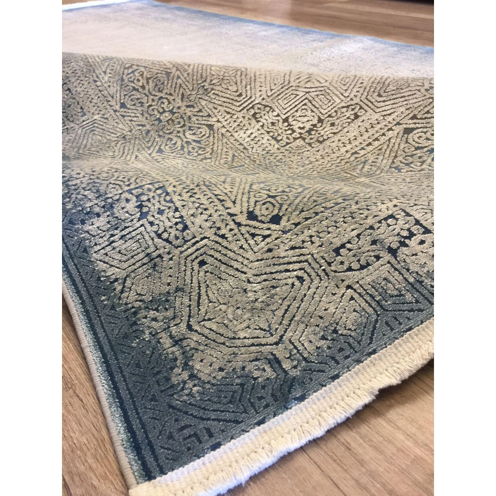 Hoom Rugs Association 63327 A.Bej Mavi