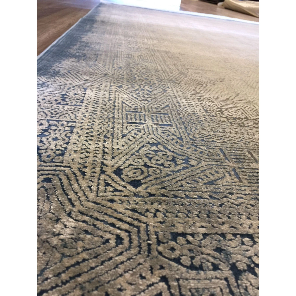 Hoom Rugs Association 63327 A.Bej Mavi