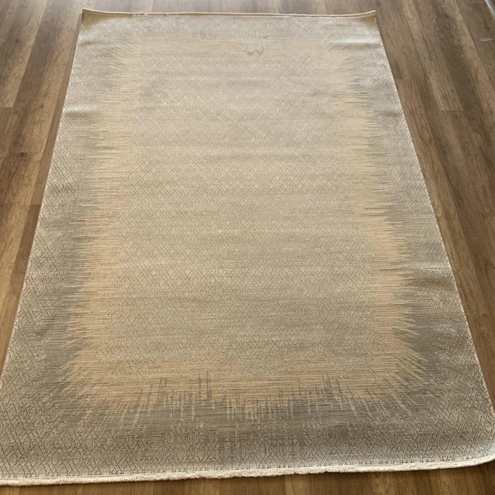 Hoom Rugs Association 63351 Krem Modern Salon Halısı