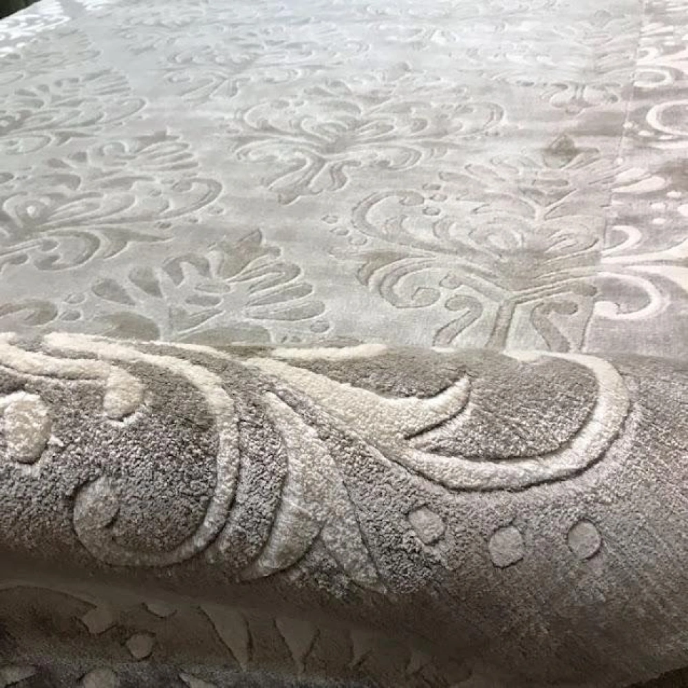 Eko Halı Venice KCM 564 Silver White İthal El Dokuma Halı
