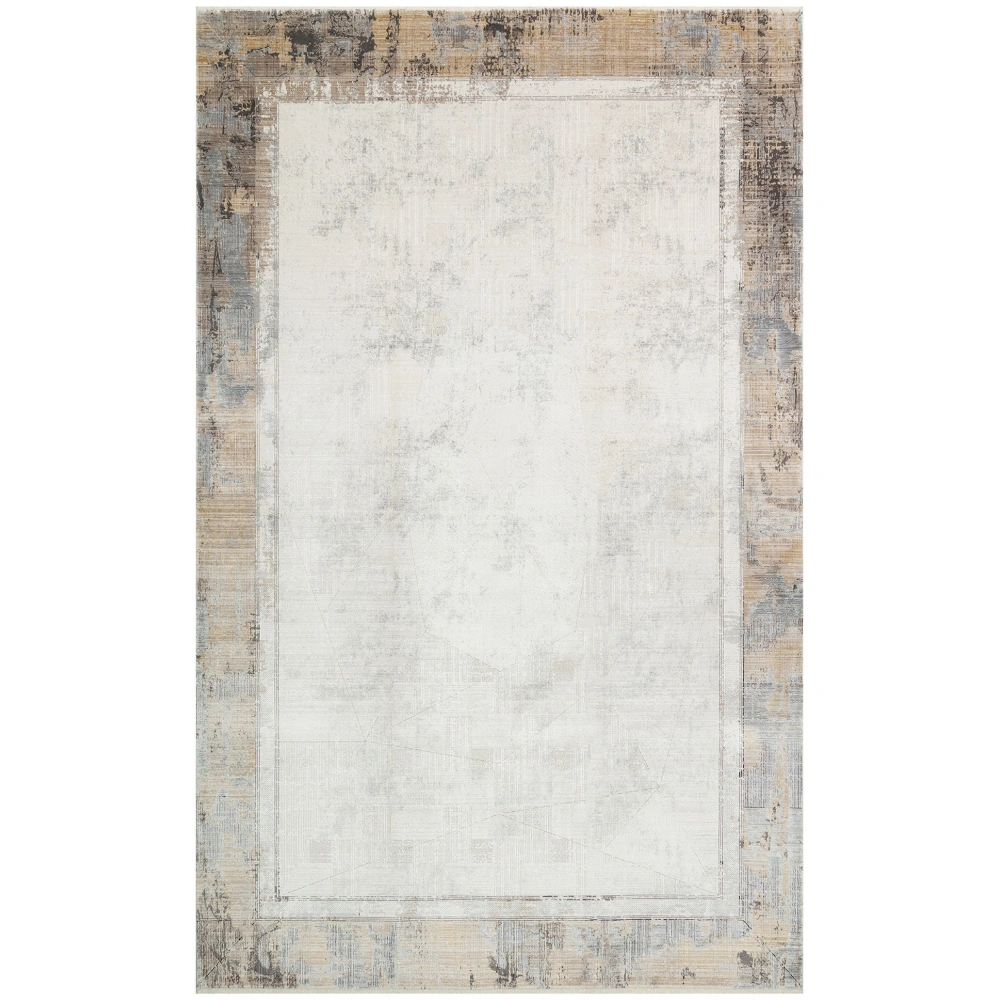 Eko Halı Mahal MHL 03 Cream Antrasit Salon Halısı