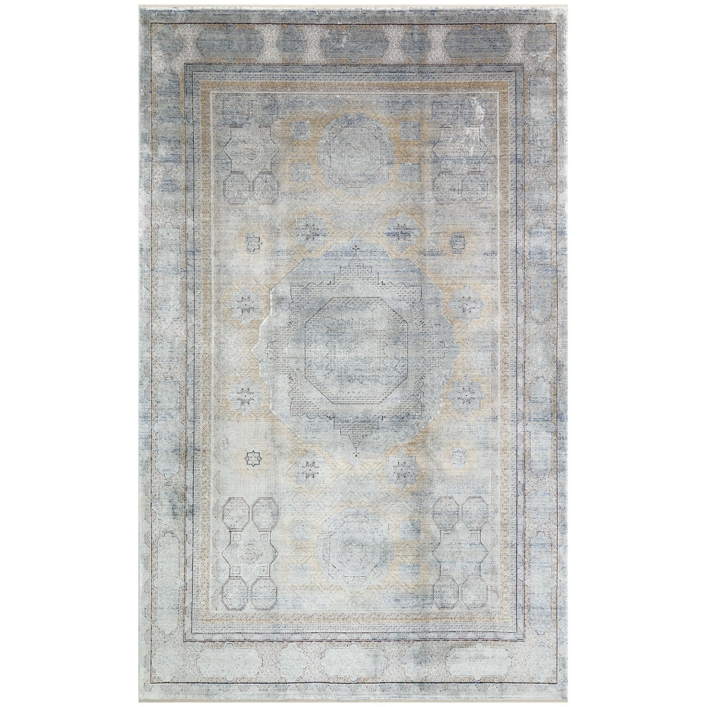 Eko Halı Mahal MHL 04 Antrasit Gold Salon Halısı