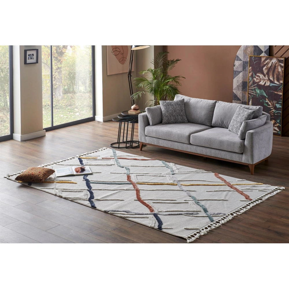 Eko Halı Terazzo TRZ 03 Multy İskandinav Modern Halı