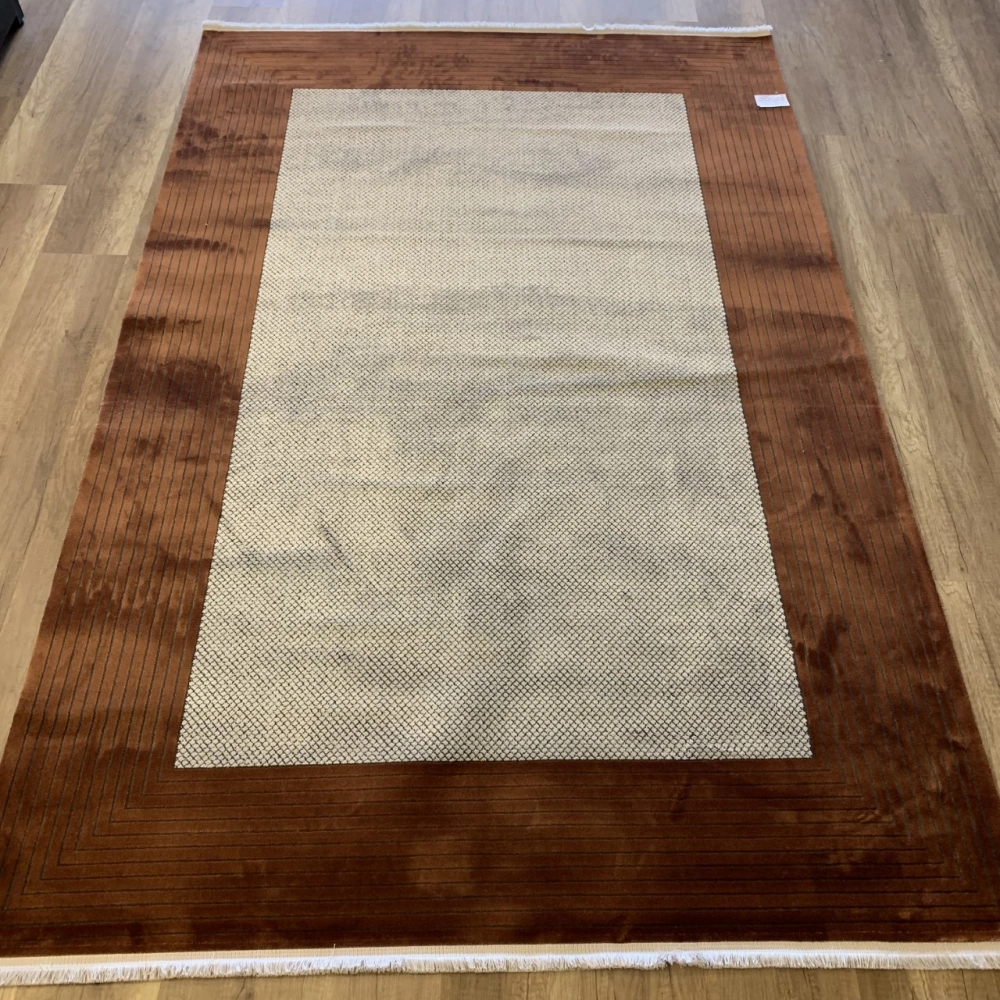 Gümüşsuyu Halı Tiera 12885 Bakır Modern Salon Halısı