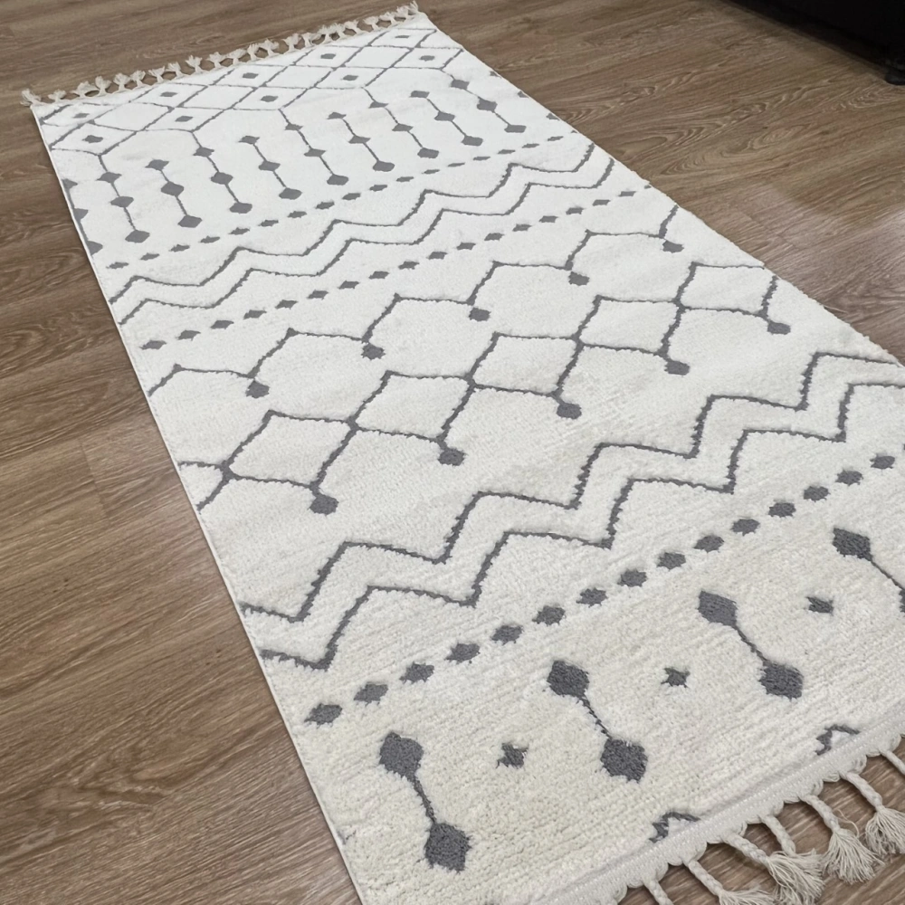 Hoom Rugs Monaco 3022 Bej Gri İskandinav Halı