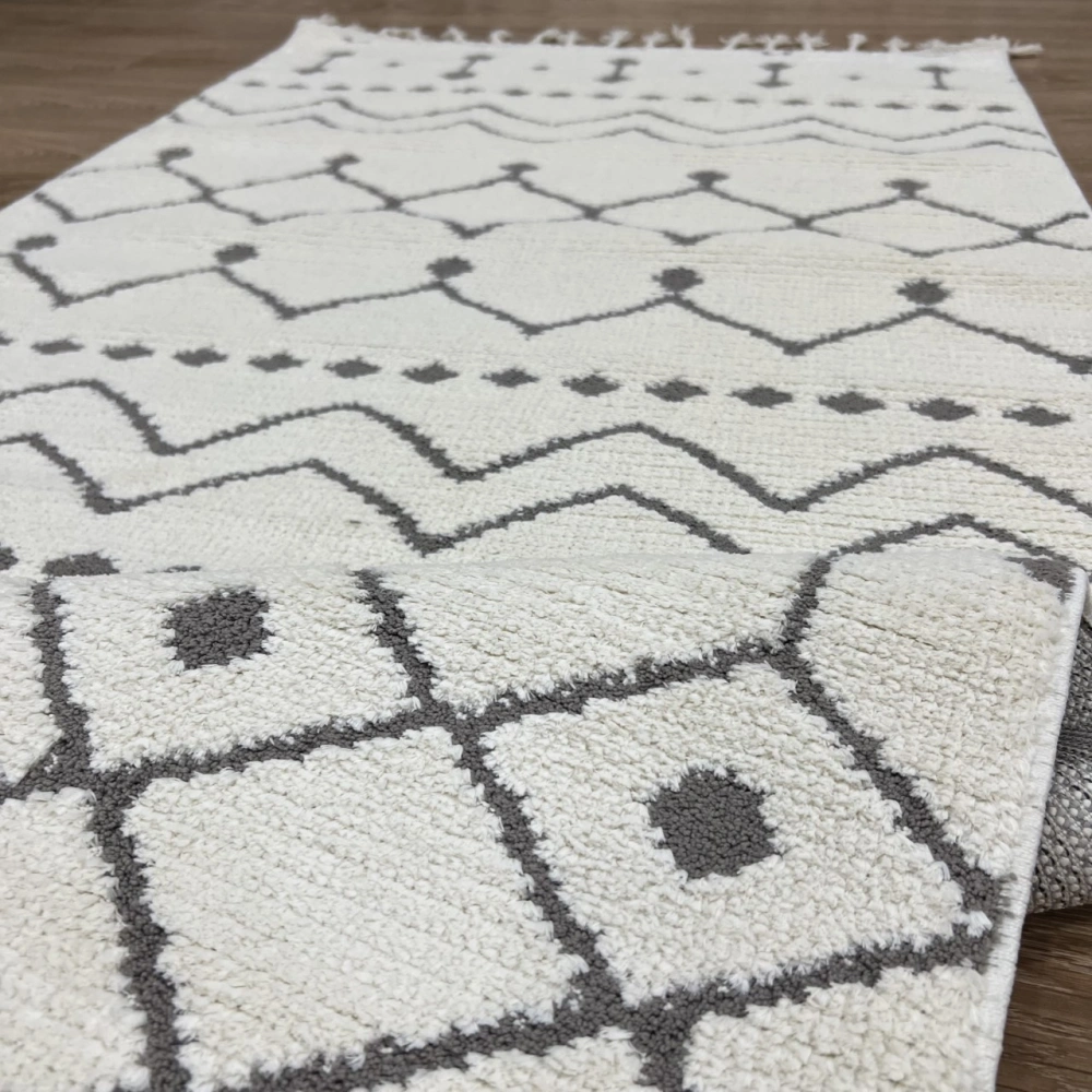 Hoom Rugs Monaco 3022 Krem Bej İskandinav Halı