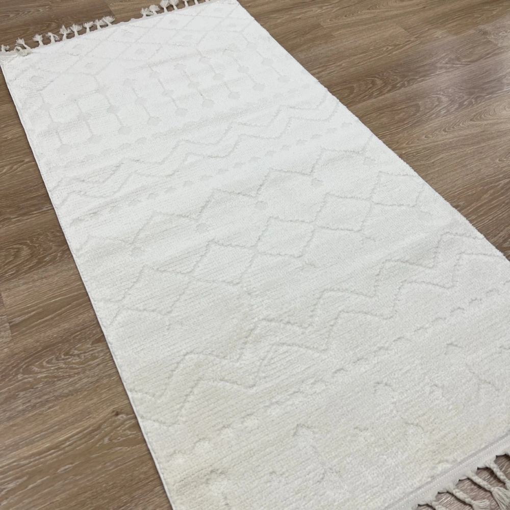 Hoom Rugs Monaco 3022 Krem İskandinav Halı