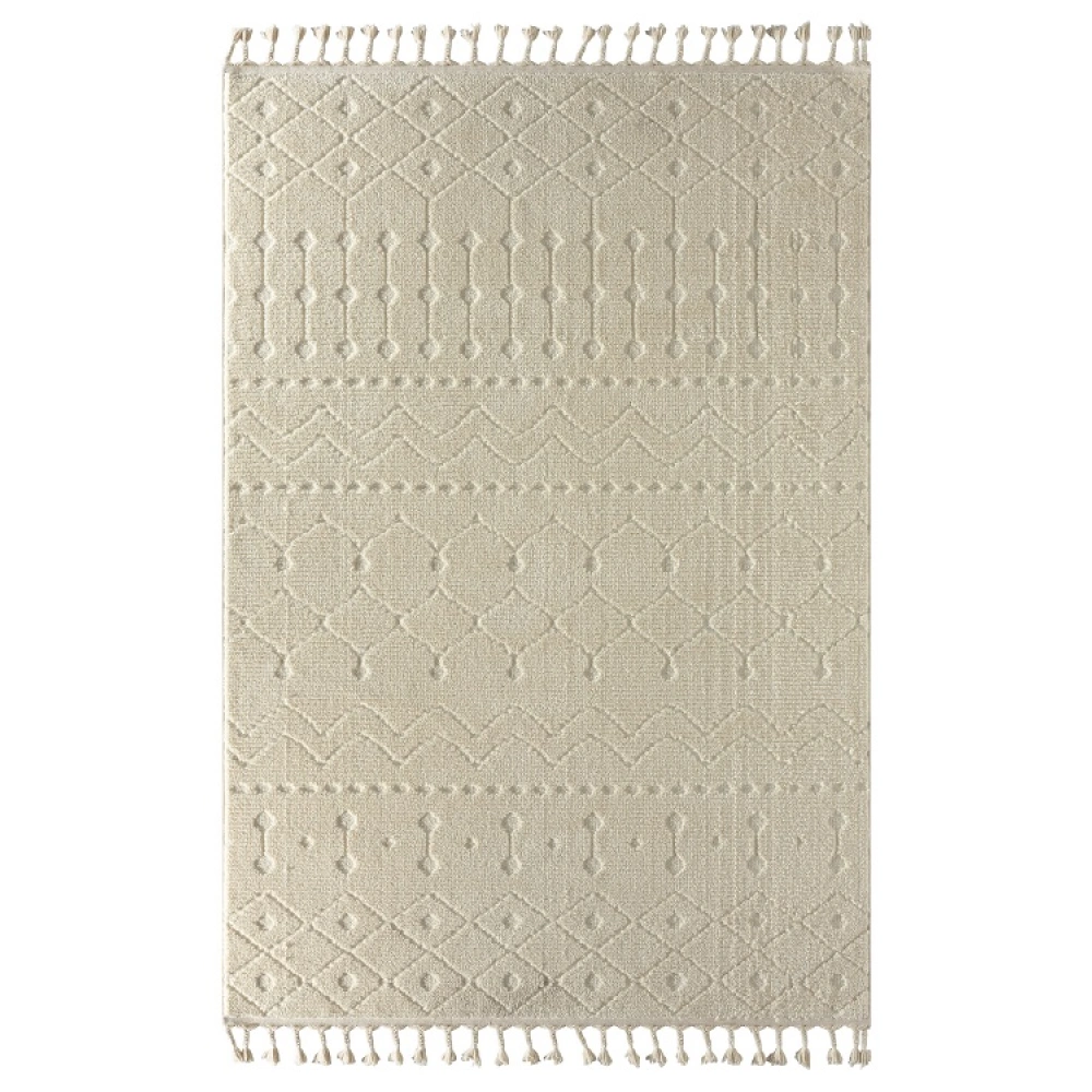 Hoom Rugs Monaco 3022 Krem İskandinav Halı