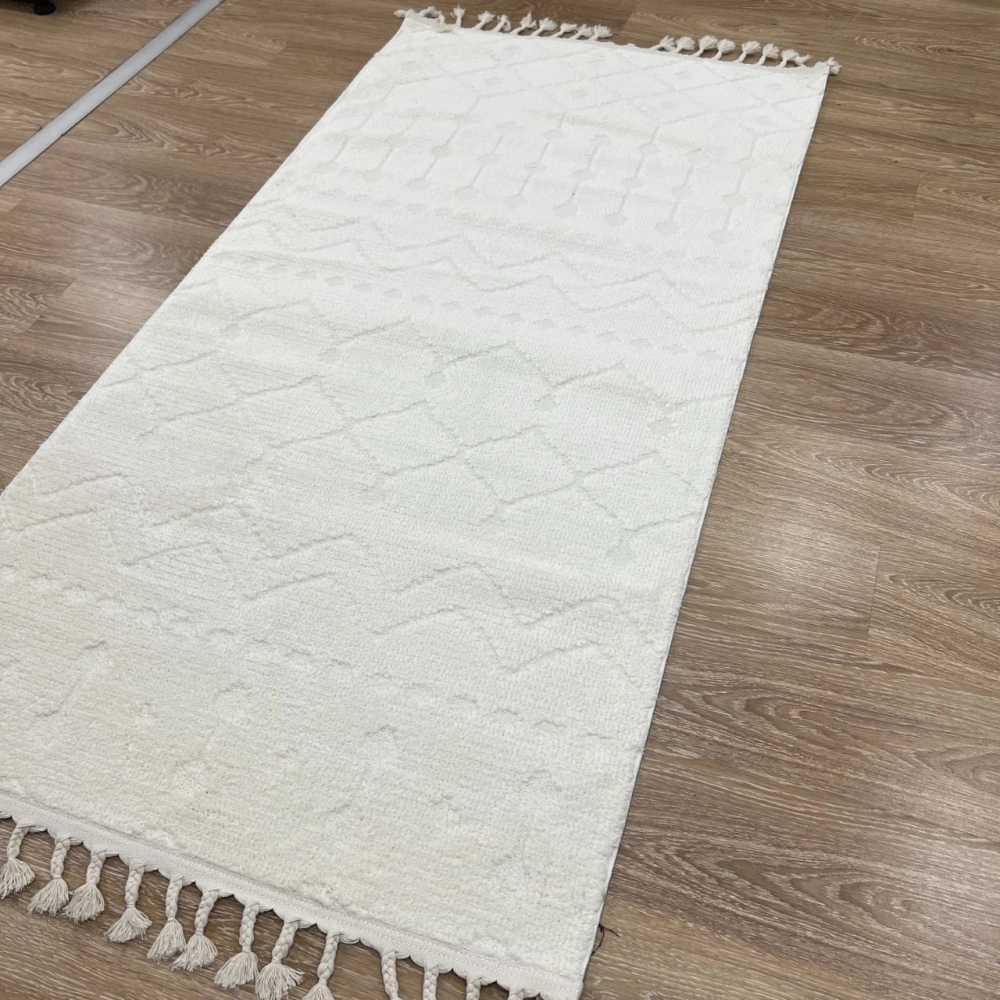 Hoom Rugs Monaco 3022 Krem İskandinav Halı