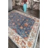 Hoom Rugs 7/24 4177 A Lacivert Klasik Eskitme Salon Halısı