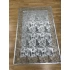 Hoom Rugs Deri Halı 02 Grey Silver Dekoratif Deri Halı