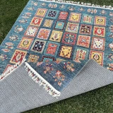 Tuğra Halı Şal 10640 Fırsat Etnik Desenli Modern Kilim