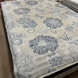 Eko Halı Fantacy 1525 Cream Blue El Dokuma Salon Halısı