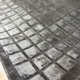 Eko Halı Siena 3D Box Dark Grey İthal El Dokuma Halı