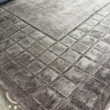 Eko Halı Siena 3D Box Dark Grey İthal El Dokuma Halı