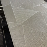 Eko Mono MNO LUX 01 Antrasit Hav Toz Vermez Kaymaz Tabanlı Şık Kilim