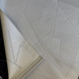 Eko Mono MNO LUX 01 Grey Hav Toz Vermez Kaymaz Tabanlı Şık Kilim