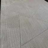 Eko Mono MNO LUX 01 Grey Hav Toz Vermez Kaymaz Tabanlı Şık Kilim