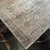 Elexus Halı Diamond 3773 Koyu Gri Salon Halısı