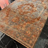 Elexus Halı Diamond 3774 Terra Koyu Gri Salon Halısı