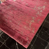 Elexus Halı Diamond 3827 Koyu Gri Kırmızı Salon Halısı