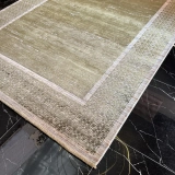 Elexus Halı Halı Diamond 3772 Yeşil Gri Salon Halısı