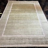 Elexus Halı Halı Diamond 3772 Yeşil Gri Salon Halısı